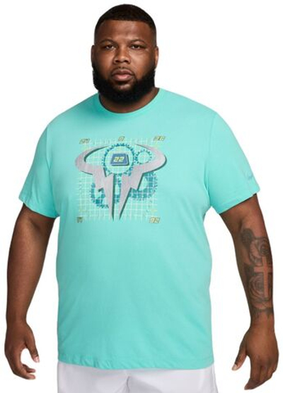 Мужская теннисная футболка Nike Rafa Dri-Fit Tennis - Мятный