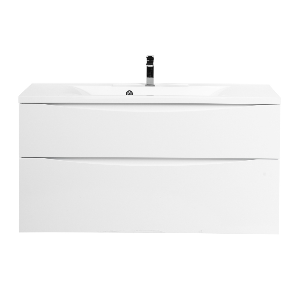 Тумба подвесная с раковиной BelBagno MARINO-H60-1000-2C-SO-BL-P