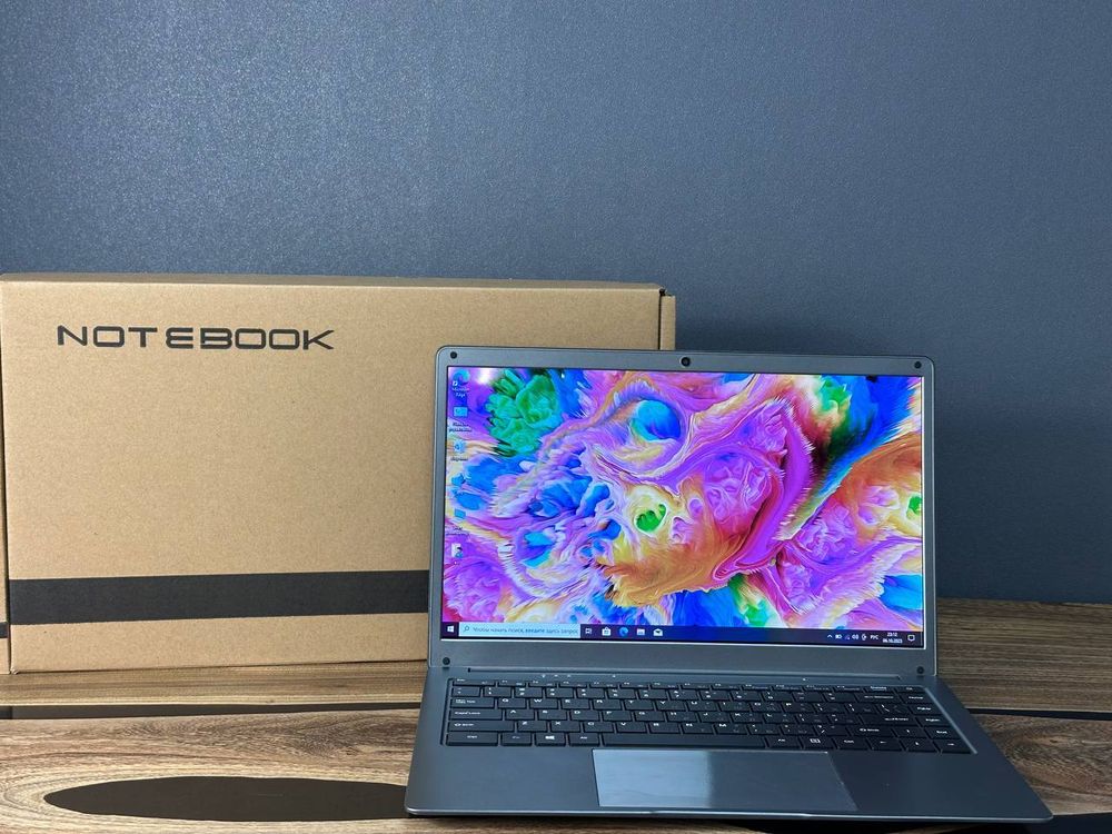 14" Ноутбук Dexp 14N-4000 (1366x768, Intel Celeron N4000, RAM 6ГБ, SSD 128ГБ, Intel UHD Graphics 600, Win 10Pro)