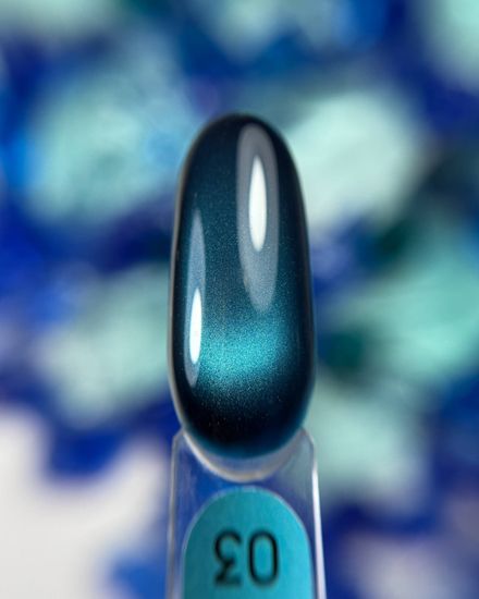Гель лак Galaxy Aquamarine cat №3,9g