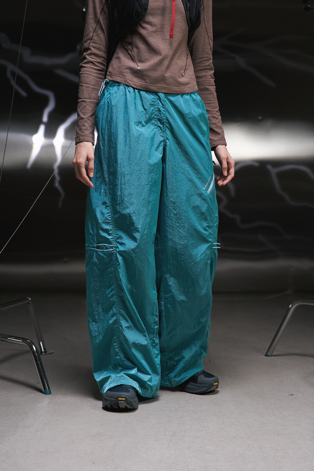 Брюки Monterest Low‑Rise Loose‑Fit Pants "Lake Blue" Women’s