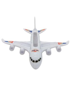Игрушка самолет детский для мальчика на батарейках