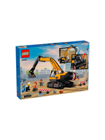 LEGO City 60420 Лего «Жёлтый строительный экскаватор» — техника для работ на стройке 60420_УЦЕНКА