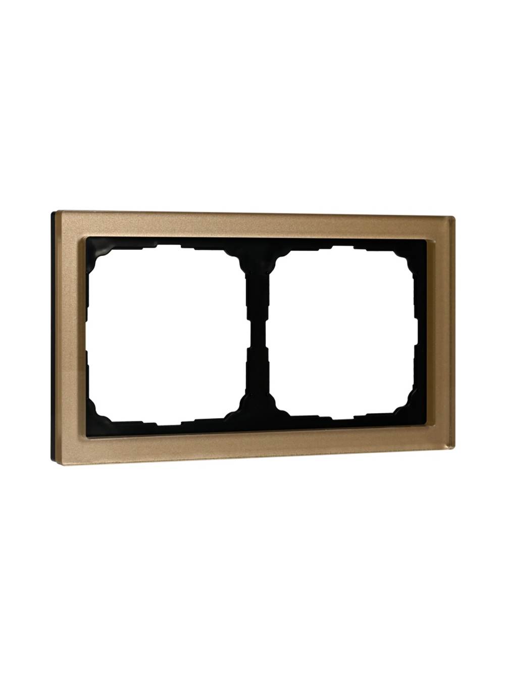 Рамка 2-м ArtGallery Pure органич. стекло шампань SE GAL320502