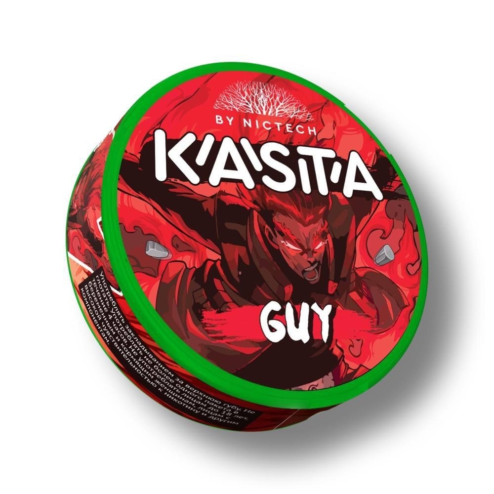 KASTA ANIME GUY (125 МГ) - ЗЕМЛЯНИКА, МЯТА