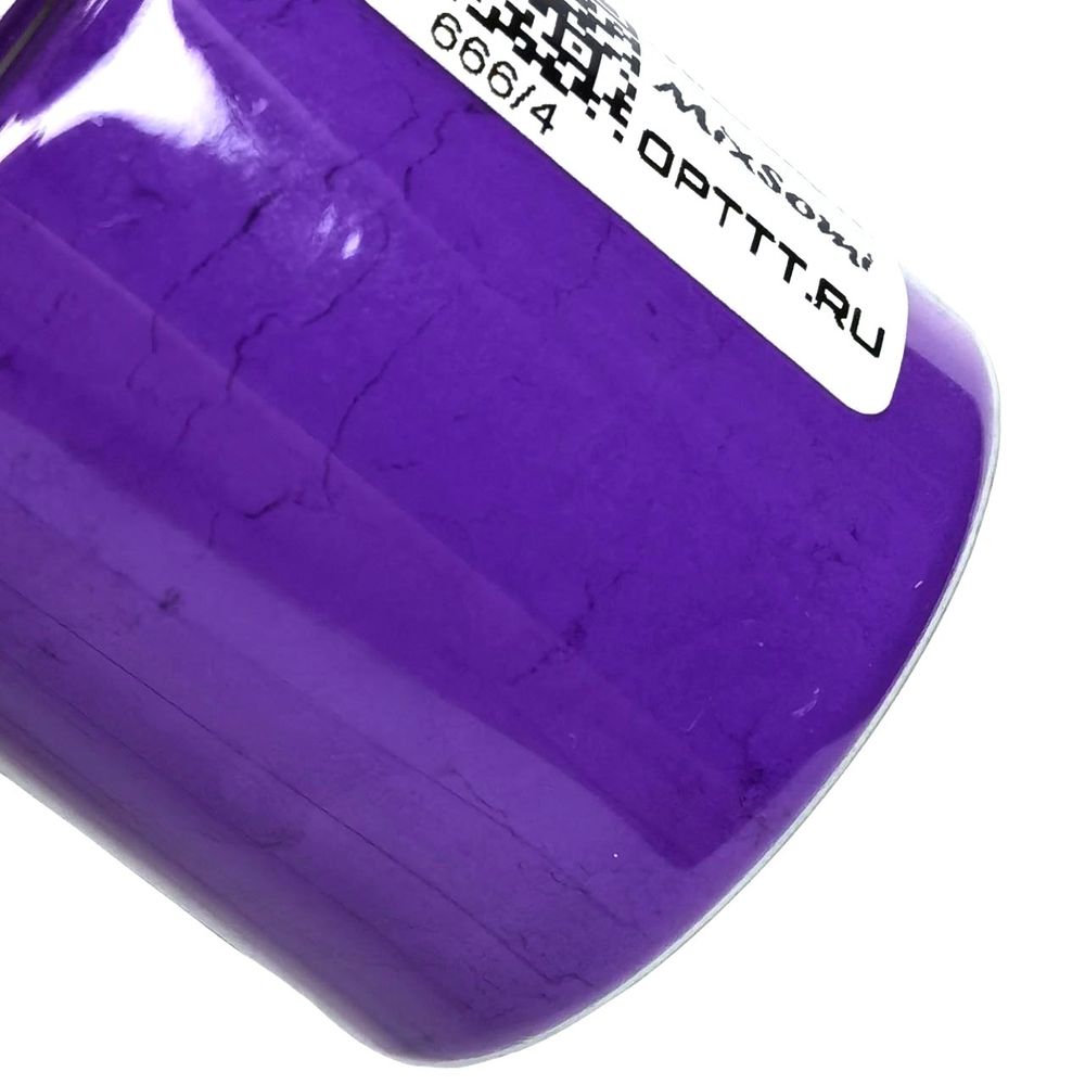 НЕОНОВЫЙ ФЛУОРЕСЦЕНТНЫЙ ПИГМЕНТ 666/4 PLASTIC - ФИОЛЕТОВЫЙ - розница / опт