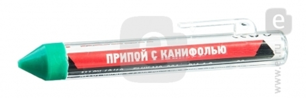 Припой с канифолью ПОС 61 пруток 20г