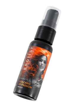 Гель Erotist с эффектом вибрации VOLCANO OF PASSION: MANGO (со вкусом манго), 25 мл