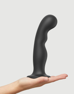 Черная насадка Strap-On-Me Dildo Plug P&G size XXL (Цвет: черный)