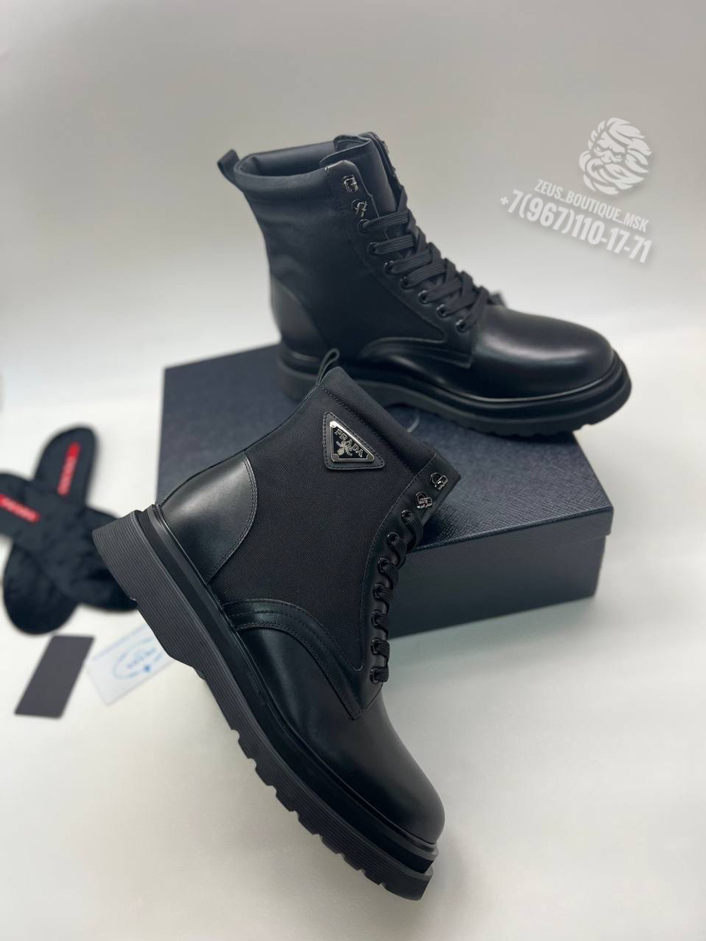 Ботинки Prada