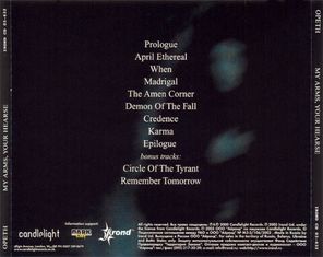 Opeth / My Arms, Your Hearse (RU)(CD)