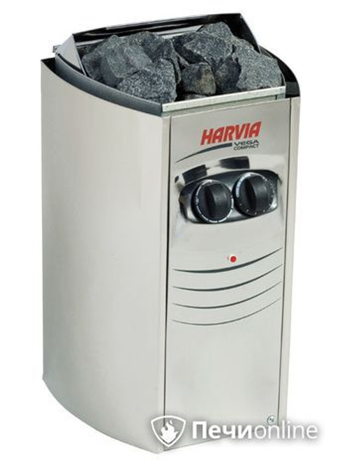 Печь для бани Harvia Vega Compact ВС23 со встроенным пультом (HCB230400S)