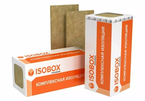 Утеплитель Плиты минераловатные ИЗОБОКС ЭКСТРАЛАЙТ 50 % компрессия (6 плит) 1200х600х100 мм (4,32м2=0,43м3), плотность 30-40 кг/1 м³