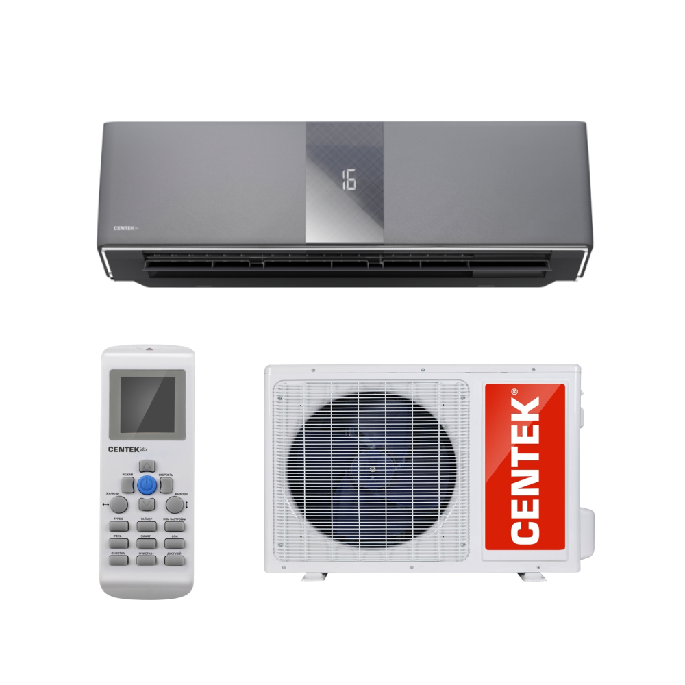 Сплит-система Centek CT-65Gxx (Carbon Gray) CT-65G10 (Gray)