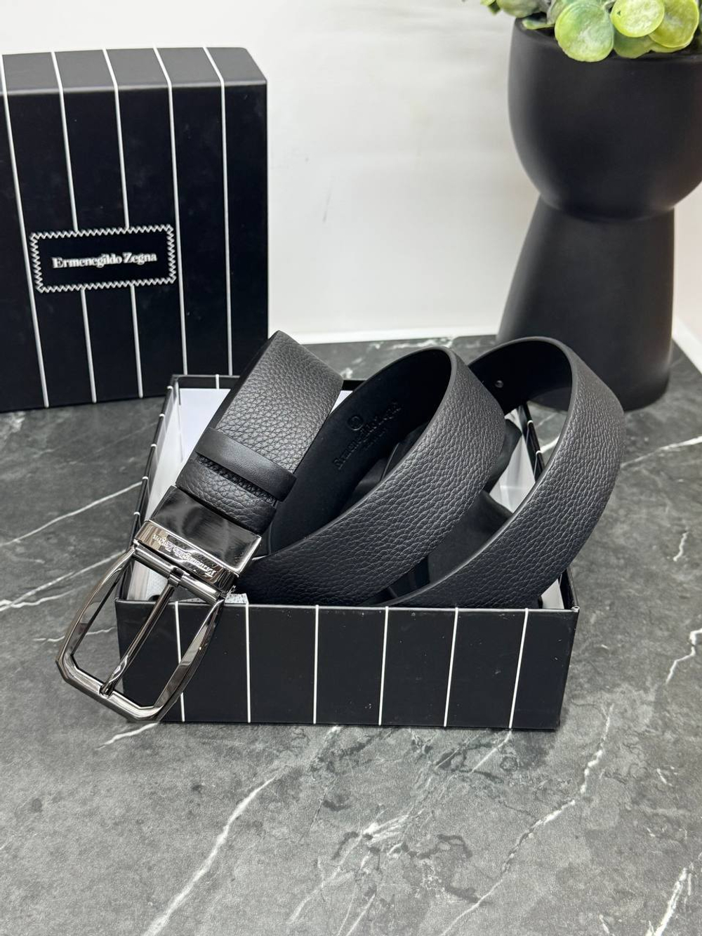 Двухсторонний ремень Zegna