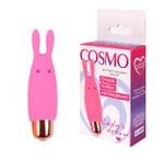 Мини-вибратор кролик Cosmo (7,3 см) (Цвет: розовый)