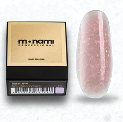 Monami Smart Polar Gel - Гель моделирующий с частицами Юки 04, 15 гр