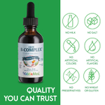 Maxi Health, KiddieMax® Liquid B-Complex ™, натуральные ягоды, 59 мл (2 жидк. Унции)