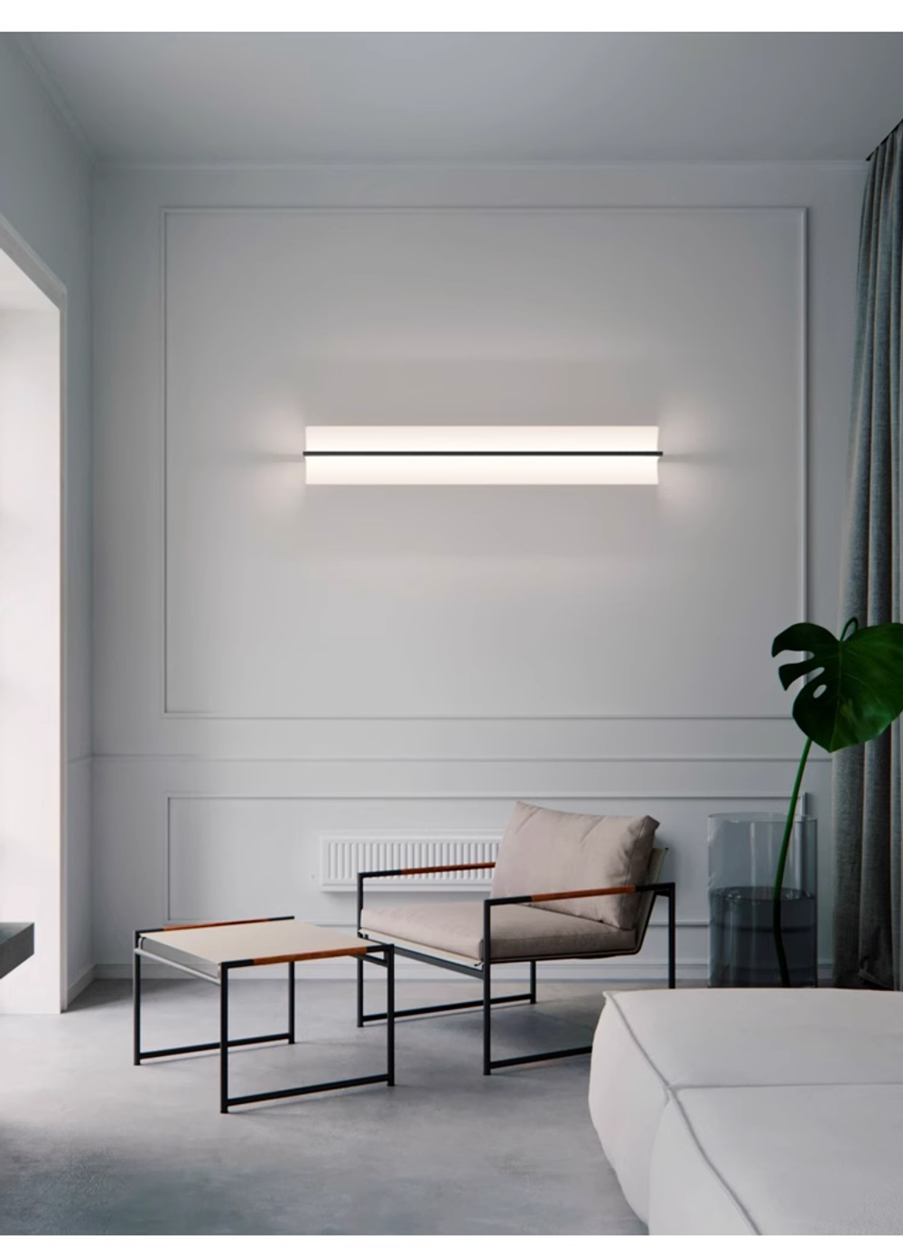 Настенный дизайнерский светильник Kontur от Vibia