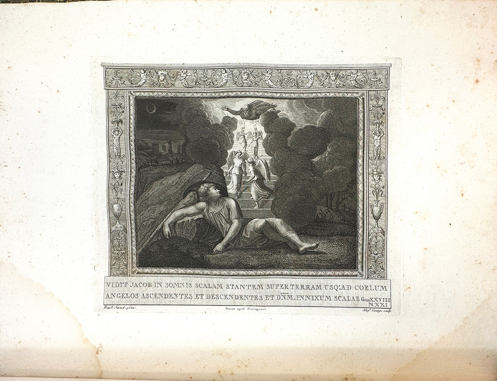 Библия Рафаэля Санти. Гравюры. 1790
