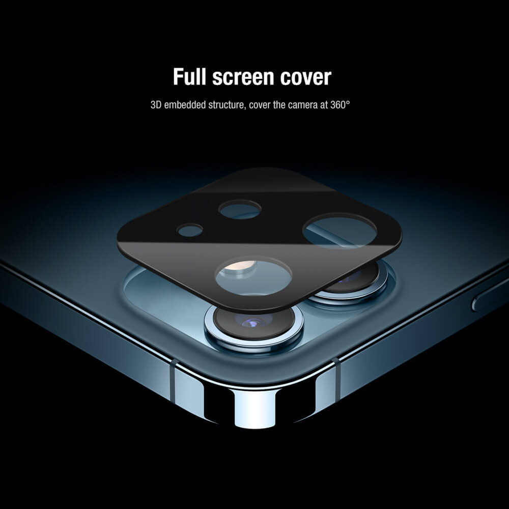 Защитное стекло на экран и основную камеру Nillkin Amazing 2-in-1 HD  для  iPhone 12