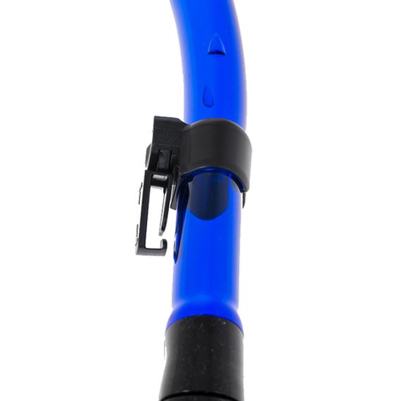 Трубка Marlin Flash Blue Прямая гофра