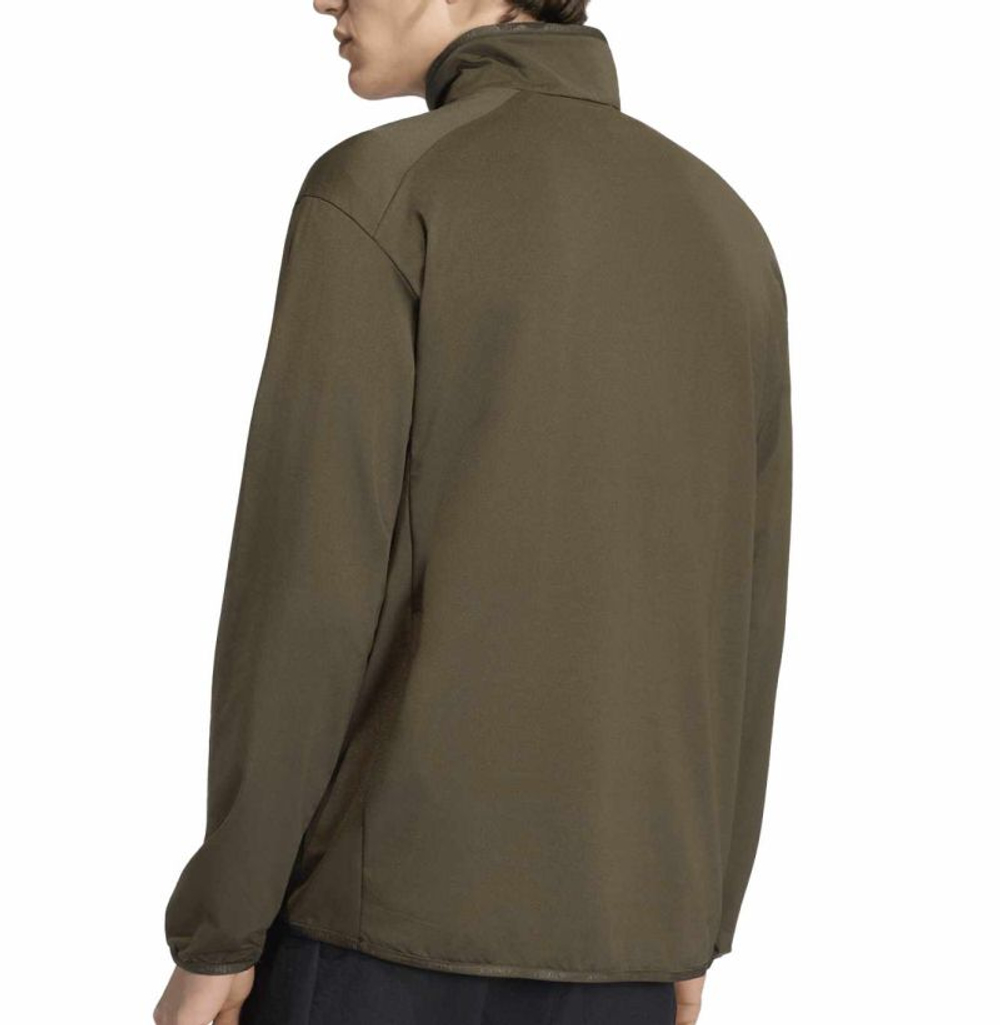Мужская теннисная кофта Adidas Terrex Multi Climawarm Half Zip Tech - brown oxide