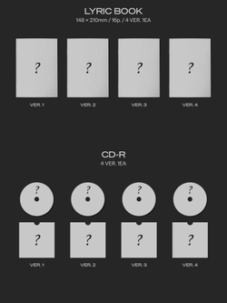 Альбом MONSTA X - REASON 12th Mini Album 4 Version SET