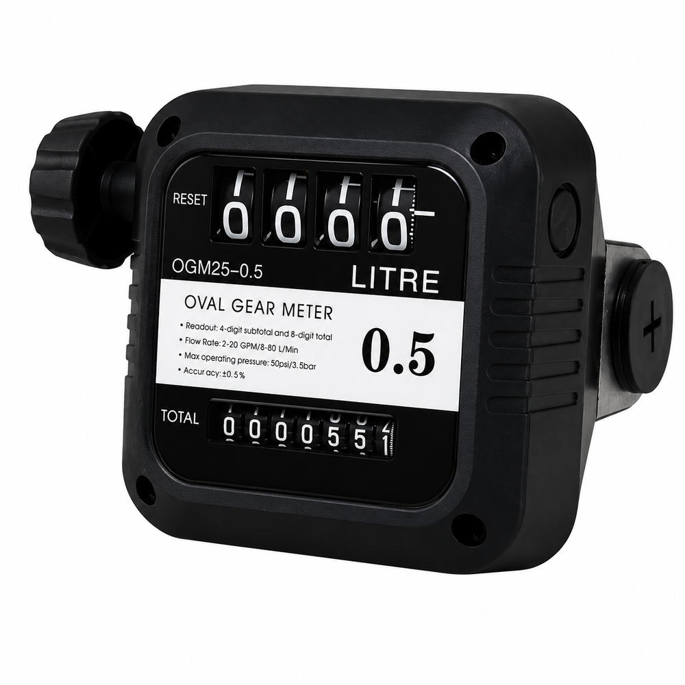 Механический счётчик Petropump OGM25-0.5 PP810009, 5–80 л/мин Механический счётчик Petropump OGM25-0.5 PP810009, 5–80 л/мин