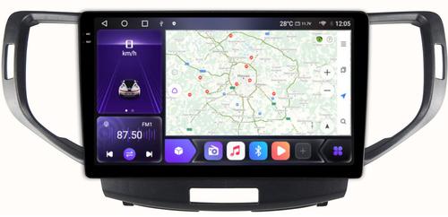 Магнитола для Honda Accord 2008-2012 - Kuberg OL-9641 QLed+2K, Android 12, Быстрая, CarPlay, 4G SIM-слот