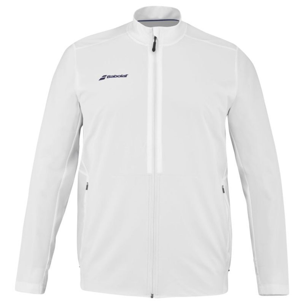 Куртка теннисная Babolat Play Jacket - white/white