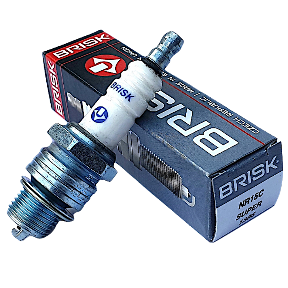 Свечи зажигания BRISK NR15C 1386 (аналог BR6HS ) 3л.с 2т и 3/5/9.9л.с. 4т 1шт