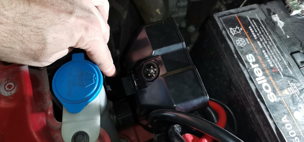 Площадка под лебёдку в штатный бампер JAC T6, SOLLERS ST6 РИФ