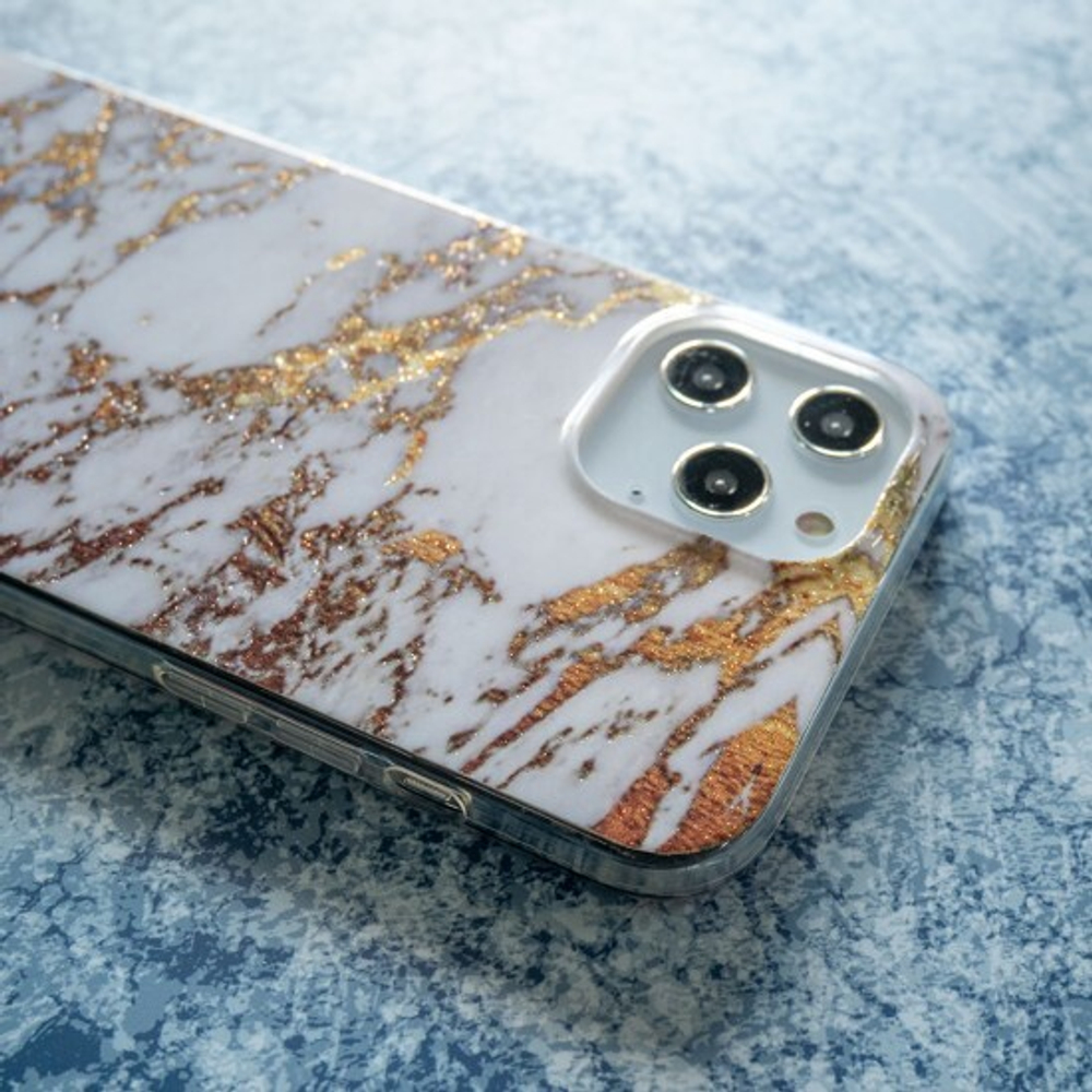 Чехол для iPhone 12 Pro Max Мрамор, ТПУ, 012726