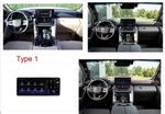 Магнитола для Toyota Land Cruiser 300 (экран климата снизу) - Kuberg ZH-T1210L монитор 12.3", Android 12, Быстрая, CarPlay, SIM-слот