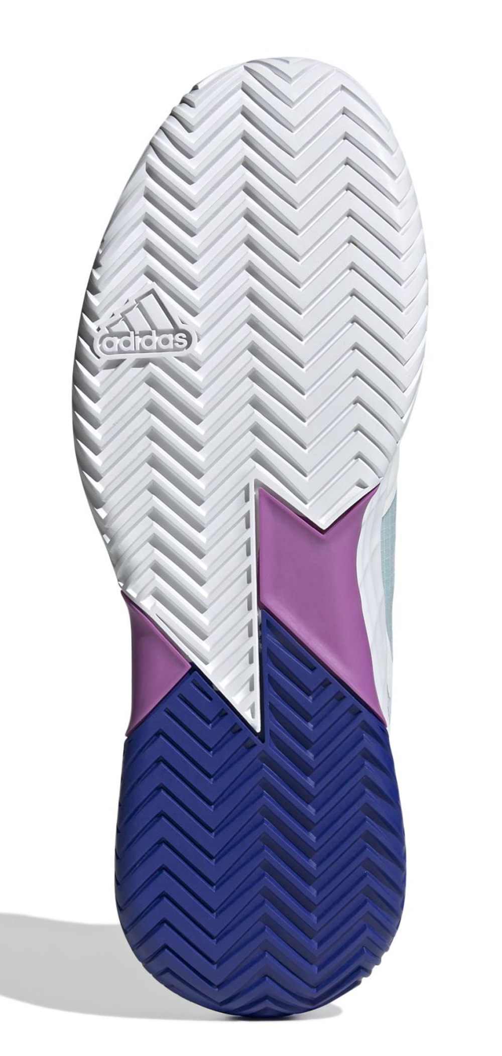 Мужские кроссовки теннисные Adidas Adizero Ubersonic 4.1 - белый