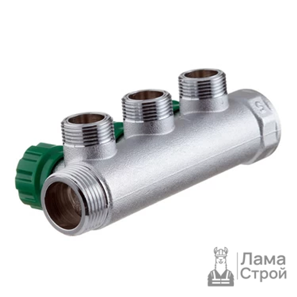 Коллектор плоский FAR на 3/4″ × 1/2″ с 3 вых