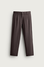 БРЮКИ RELAXED FIT СО СКЛАДКАМИ — ZARA · 7147/450