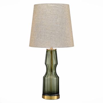 Прикроватная лампа 1*E27 SL1005.904.01 оливковый/латунь/серый Saya ST-Luce