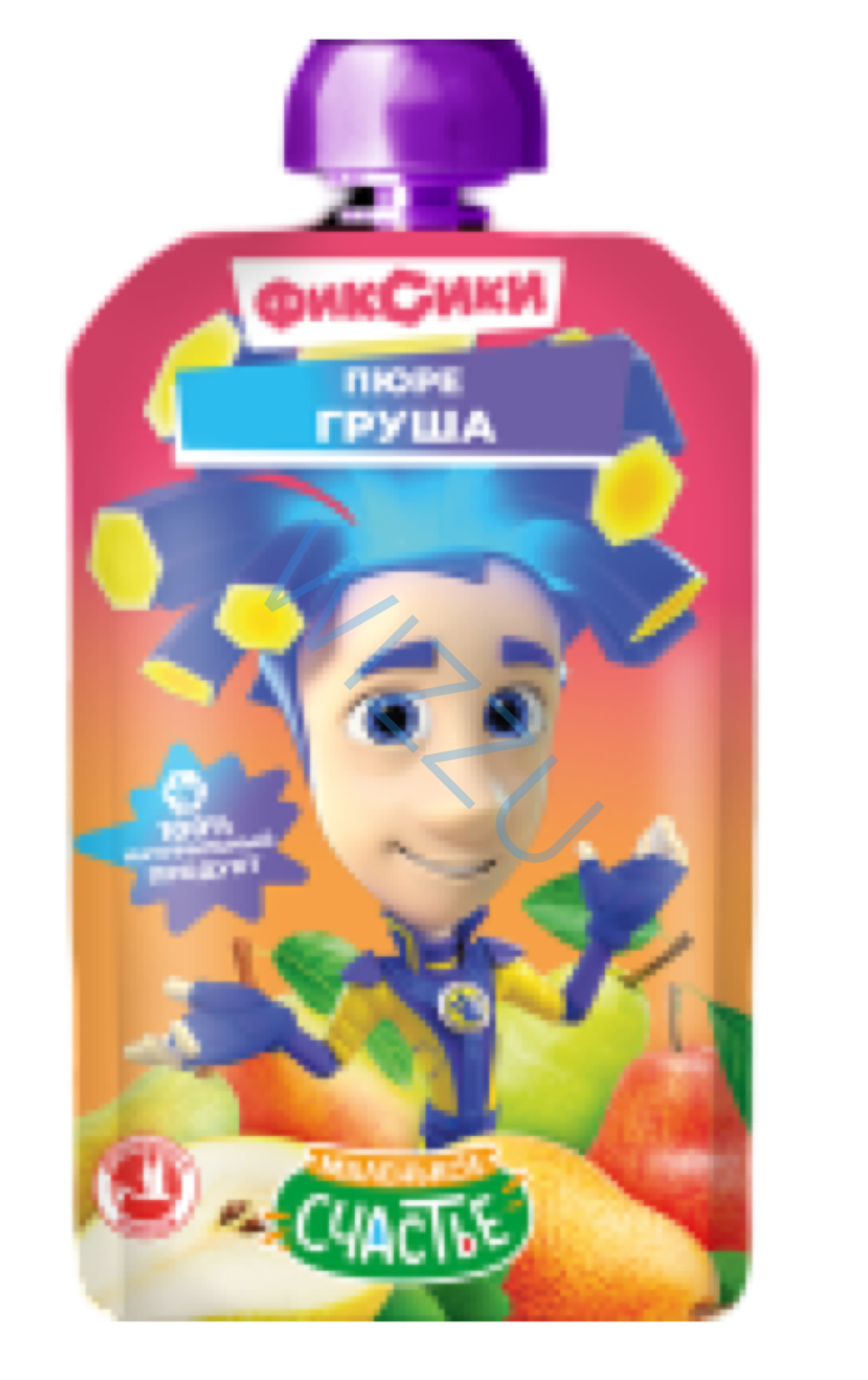Пюре фруктовое Фиксики Груша, 90 г