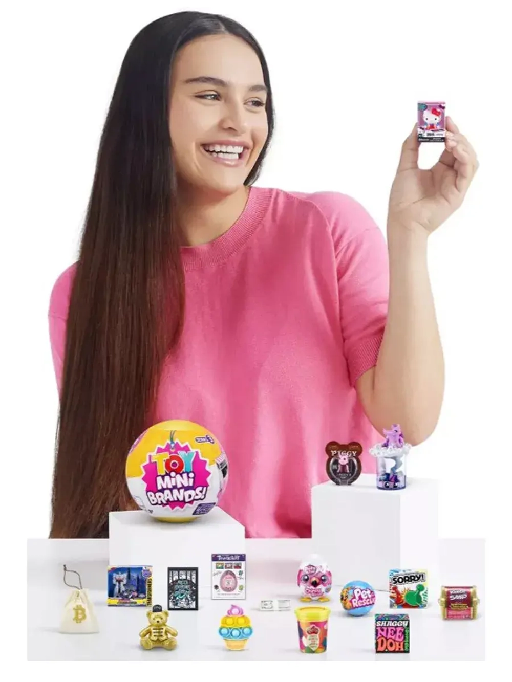 Шар 5 сюрпризов Зуру Mini Brands Surprise 3 серия