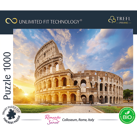 Puzzle "1000 UFT" - Colloseum, Rome, Italy_FSC Mix 70%