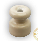 Изолятор фарфоровый Слоновая кость Retrika RI-02205