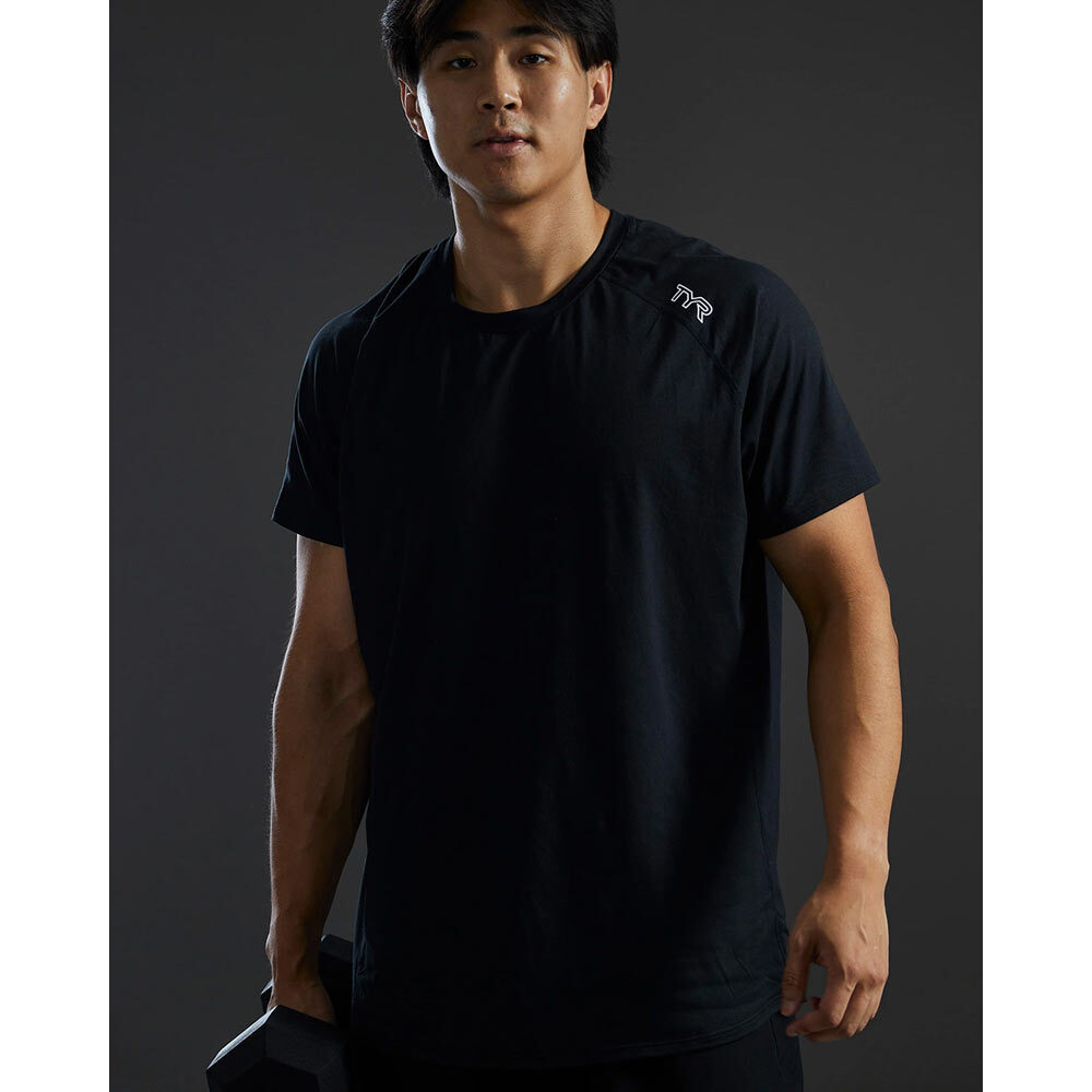 Футболка мужская TYR MEN'S CLIMADRY MEN'S RAGLAN TECH SOLID HEATHER