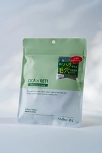 Маска для лица на основе центеллы азиатской и ретинола EVLISS Make.iN CICA×RETI Face Mask, 10 шт