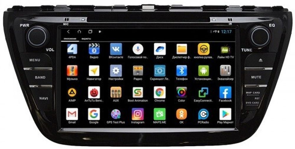 Магнитола для Suzuki SX4 2 2013-2021 - Parafar PF125XHDDVD на Android 11, SIM-слот