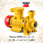 Насос КМК 80-60-19 (380В, 60 м³/ч 2,2 кВт)