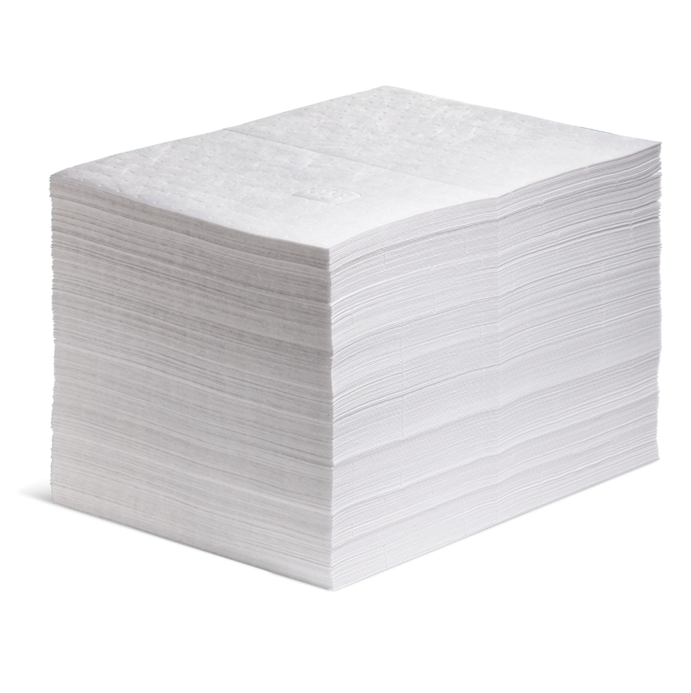 MAT423, PIG OIL-ONLY MAT, New Pig, Набор абсорбирующих матов, 38 см x 51 см, 200 матов