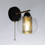 Бра Arte Lamp MANCHESTER A7045AP-1BK, 1хE14