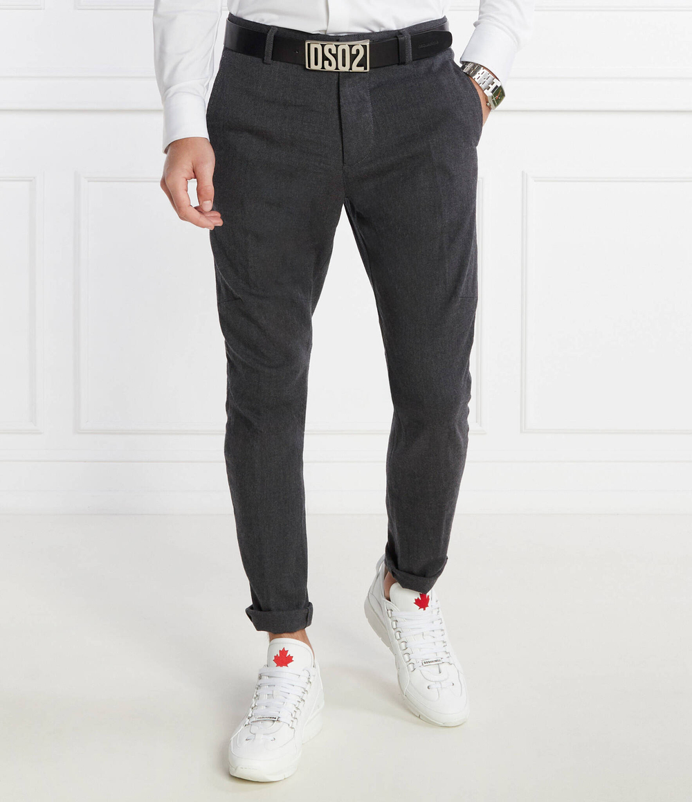Брюки Flannel Sexy Chino Pant Dsquared2 - графитовый(S71KB0576 S40747)